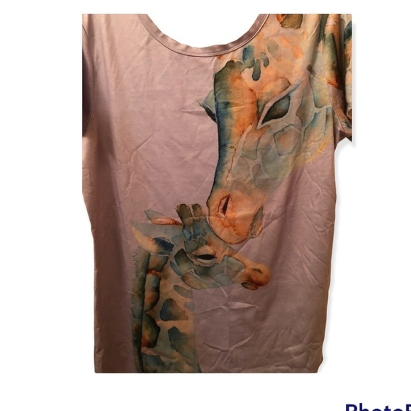 Women’s Top Size XL Short Sleeve Pull Over - Picture 6 of 6